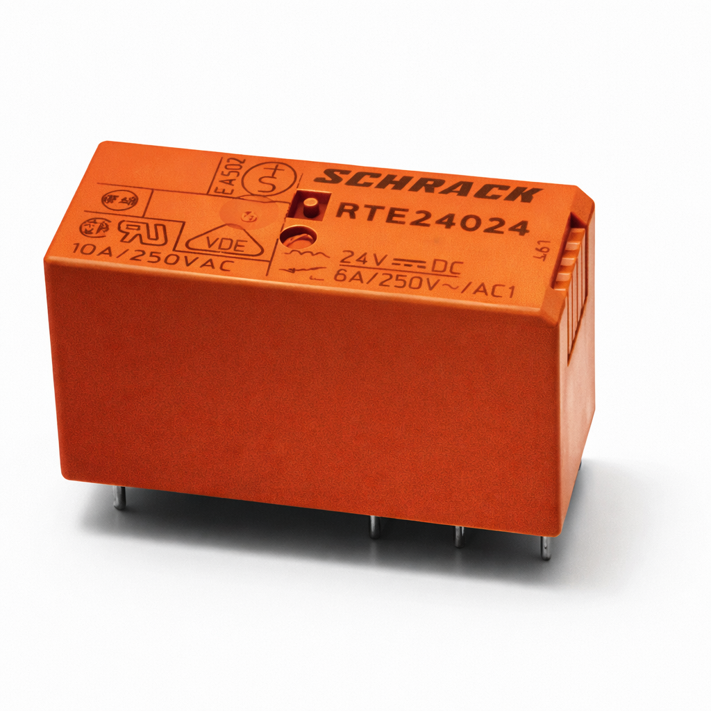 رله شراک 24 ولت 8 آمپر 8پایه| Schrack RTE24024