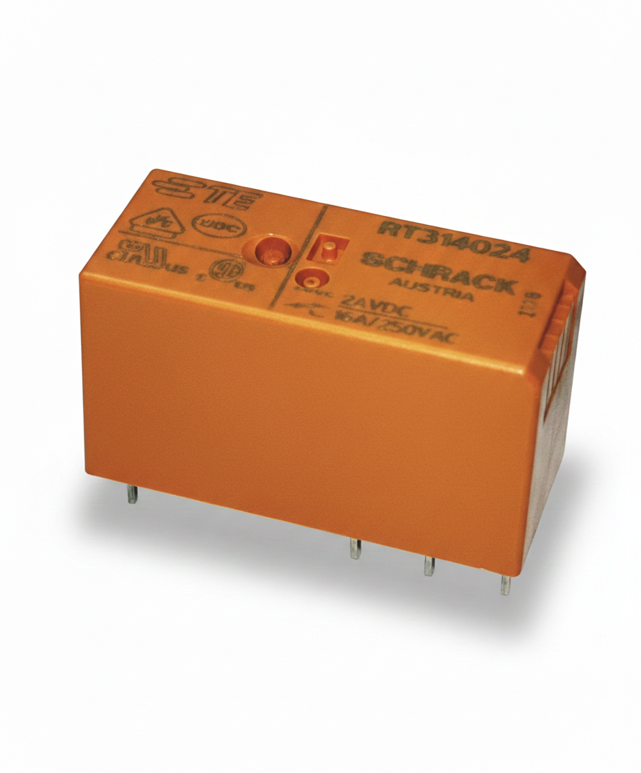 رله شراک 24 ولت 16 آمپر 8پایه | Schrack RT314024