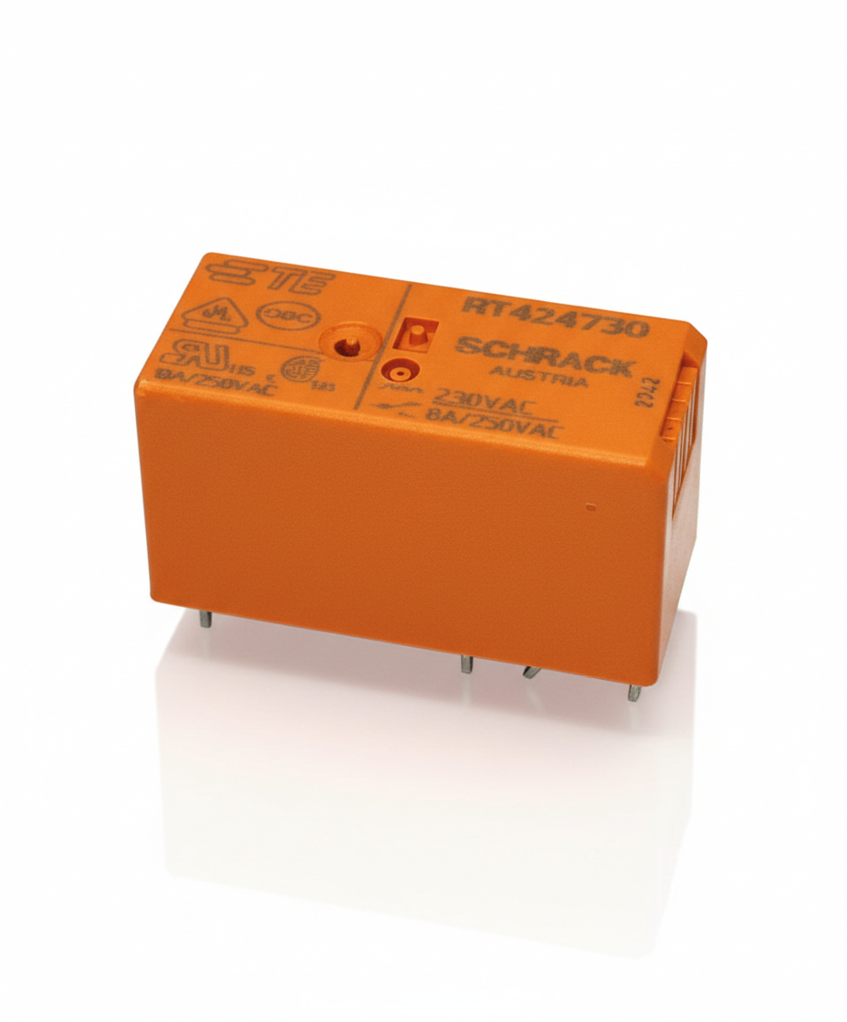 رله شراک 230 ولت 8 آمپر 8 پایه | Schrack RT424730 مشخصات و قیمت